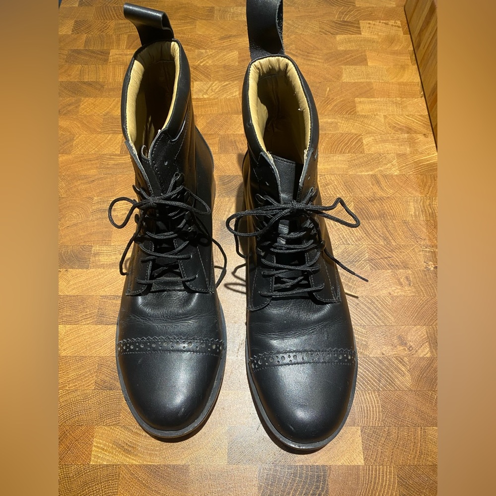 Equestrian dressage riding boots sz 8 Vegan